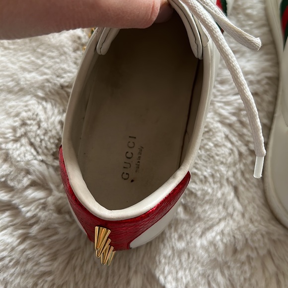 Gucci studded pearl sneakers - Picture 5 of 10